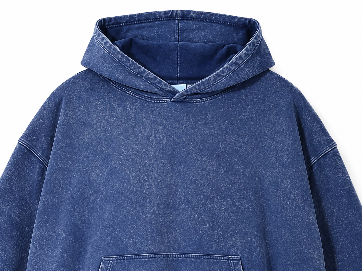 4Faith Vintage Hoodie – Washed Blue