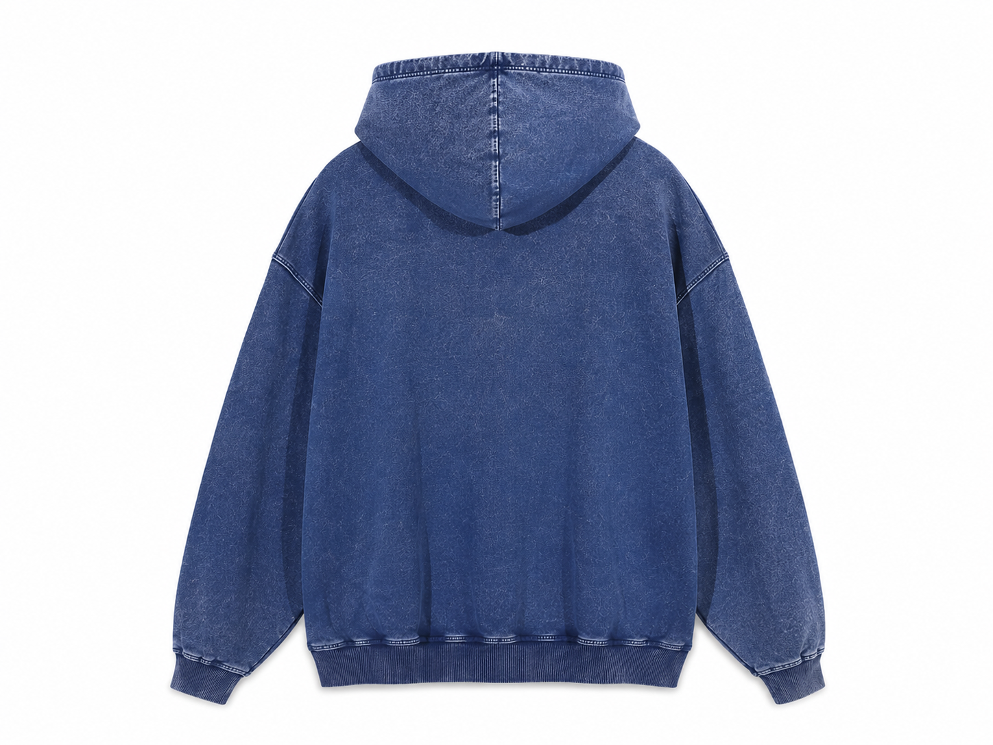 4Faith Vintage Hoodie – Washed Blue