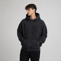 4Faith Vintage Hoodie – Washed Black