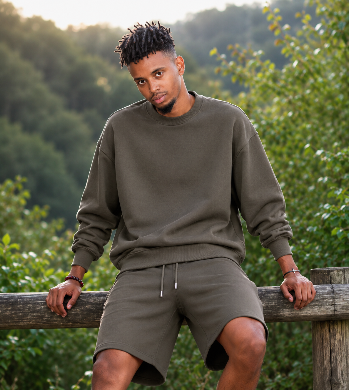 4Faith Essential Sweatshirt – Stone Grey