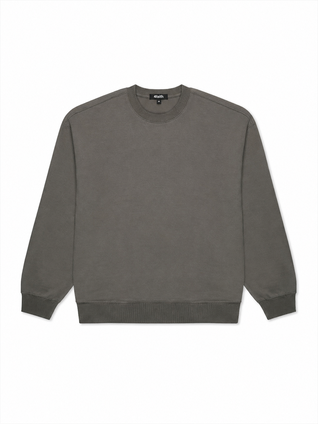 4Faith Essential Sweatshirt – Stone Grey