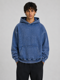 4Faith Vintage Hoodie – Washed Blue