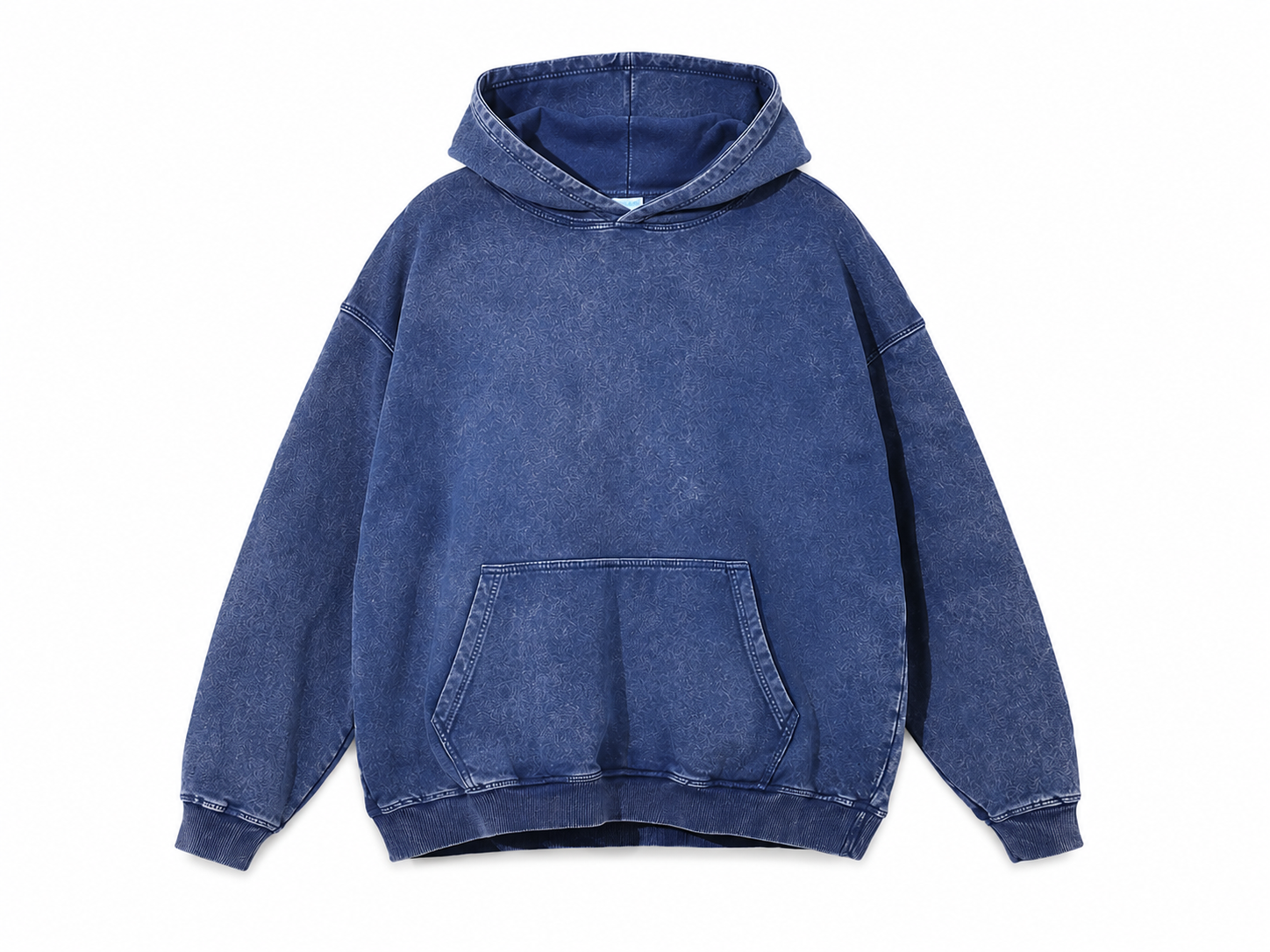 4Faith Vintage Hoodie – Washed Blue