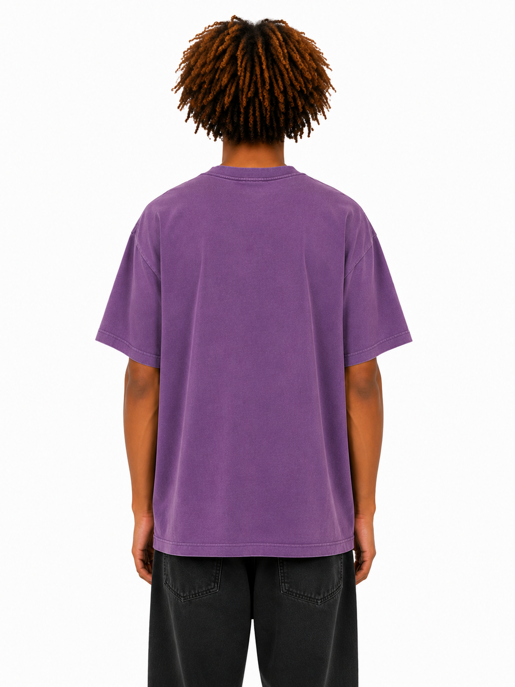 4Faith – Tee Oversize Purple Wash