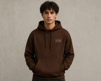 4Faith Oversized Hoodie – Chestnut Brown