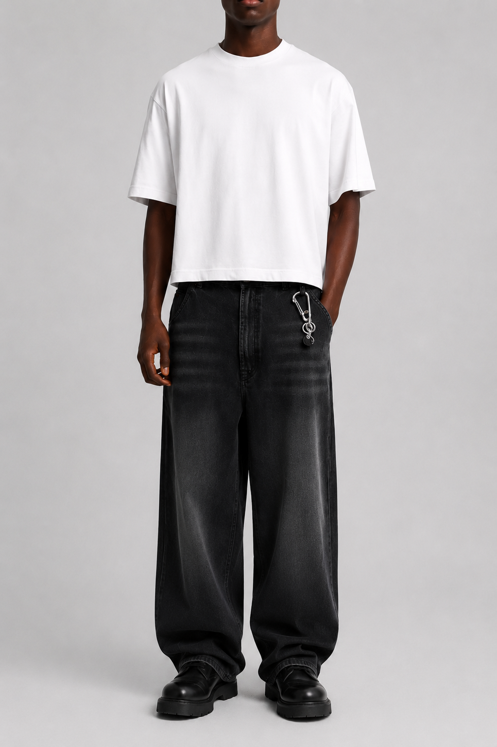4Faith Essential Oversized Tee – White