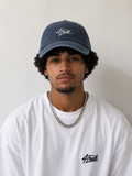 4Faith Vintage Dad Cap Washed Blue | Casquette Premium