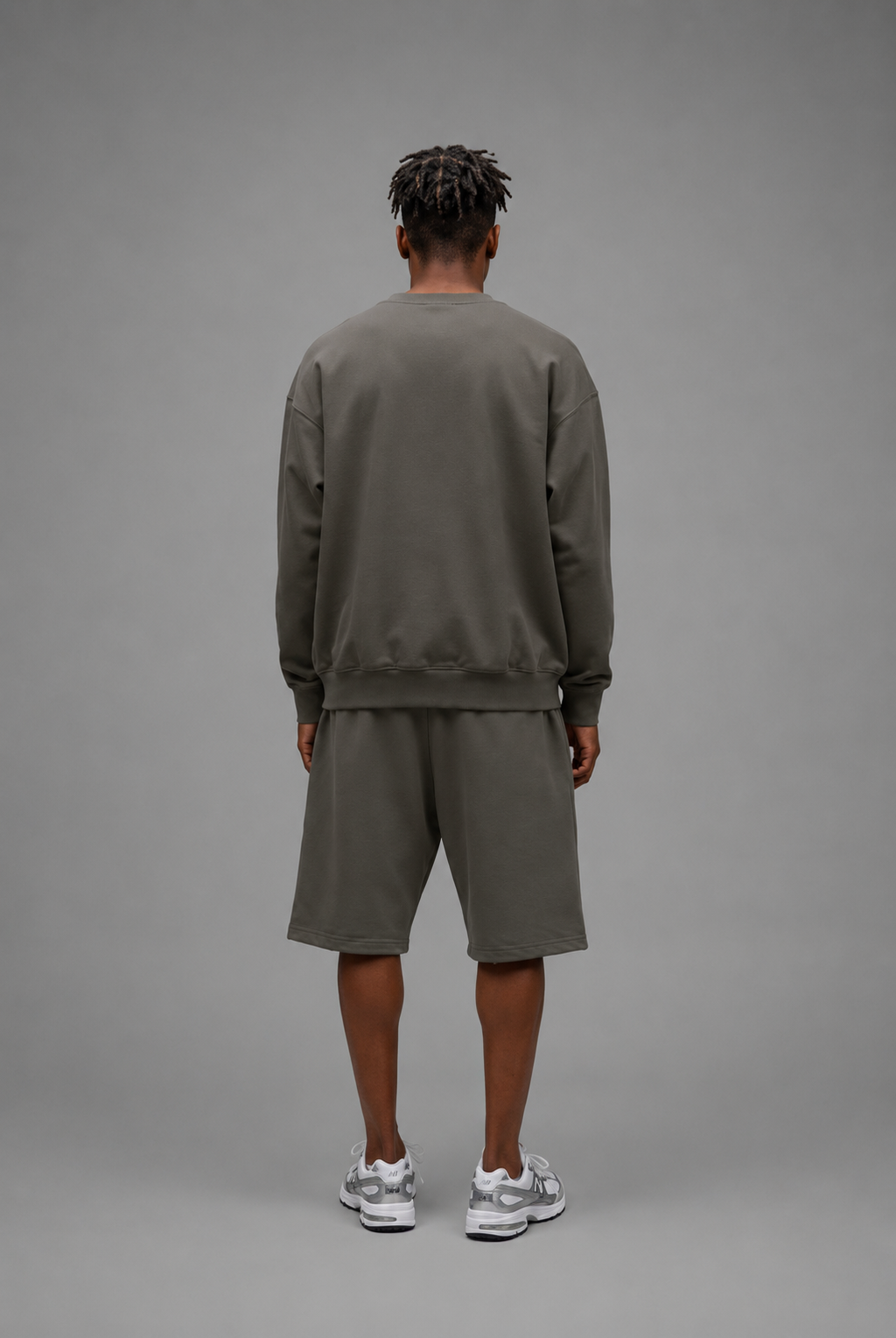 4Faith Essential Shorts – Stone Grey