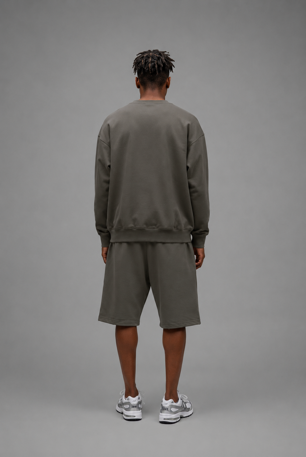 4Faith Essential Shorts – Stone Grey