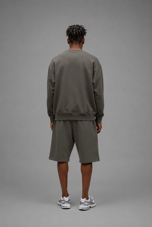 4Faith Essential Shorts – Stone Grey