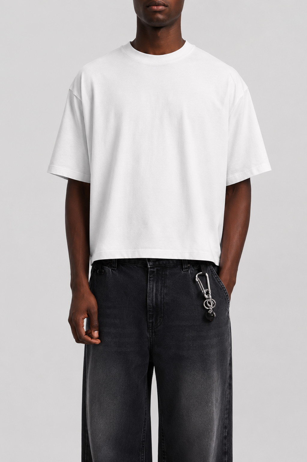4Faith Essential Oversized Tee – White