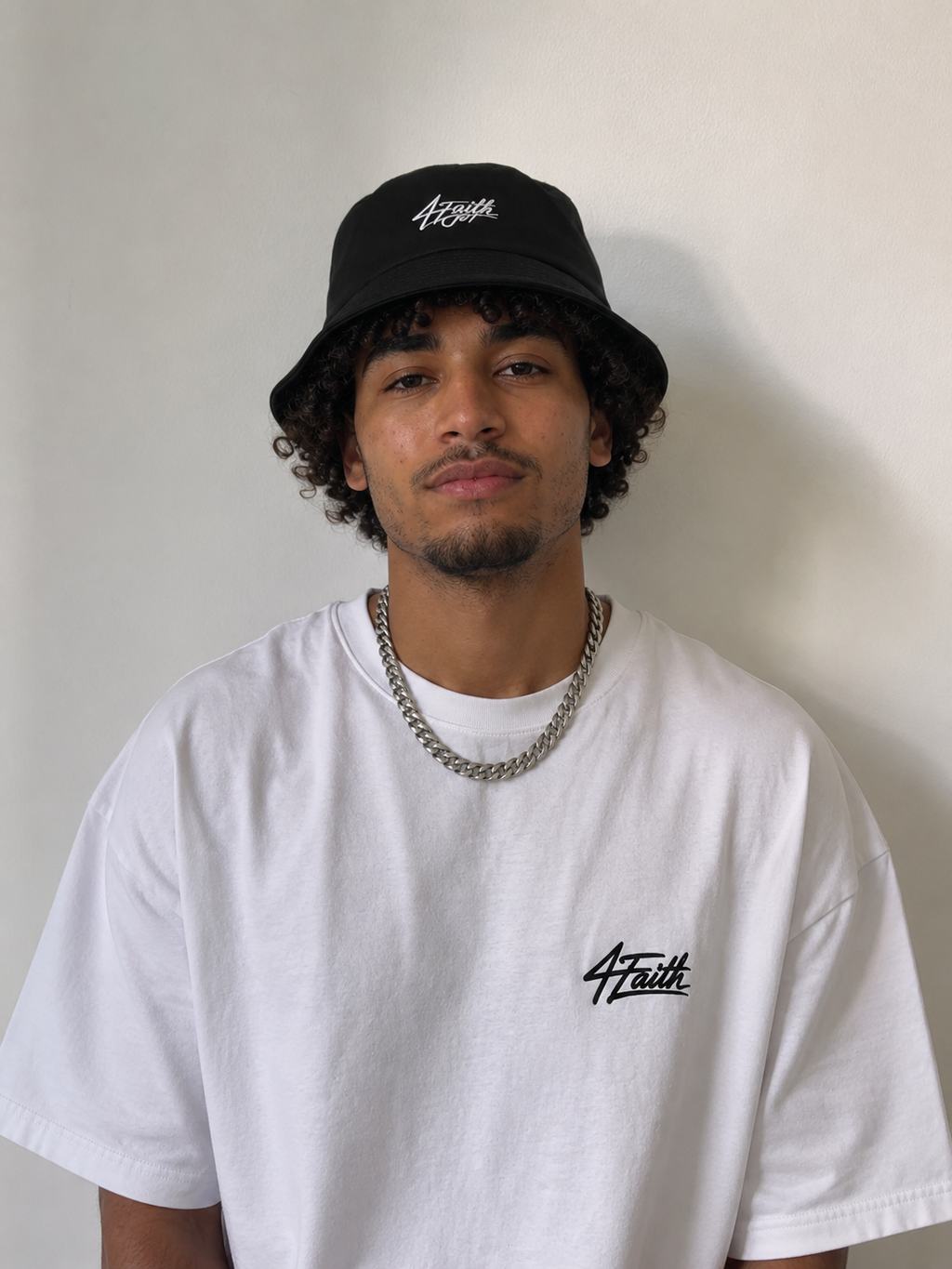4Faith Signature Bucket Hat – Black