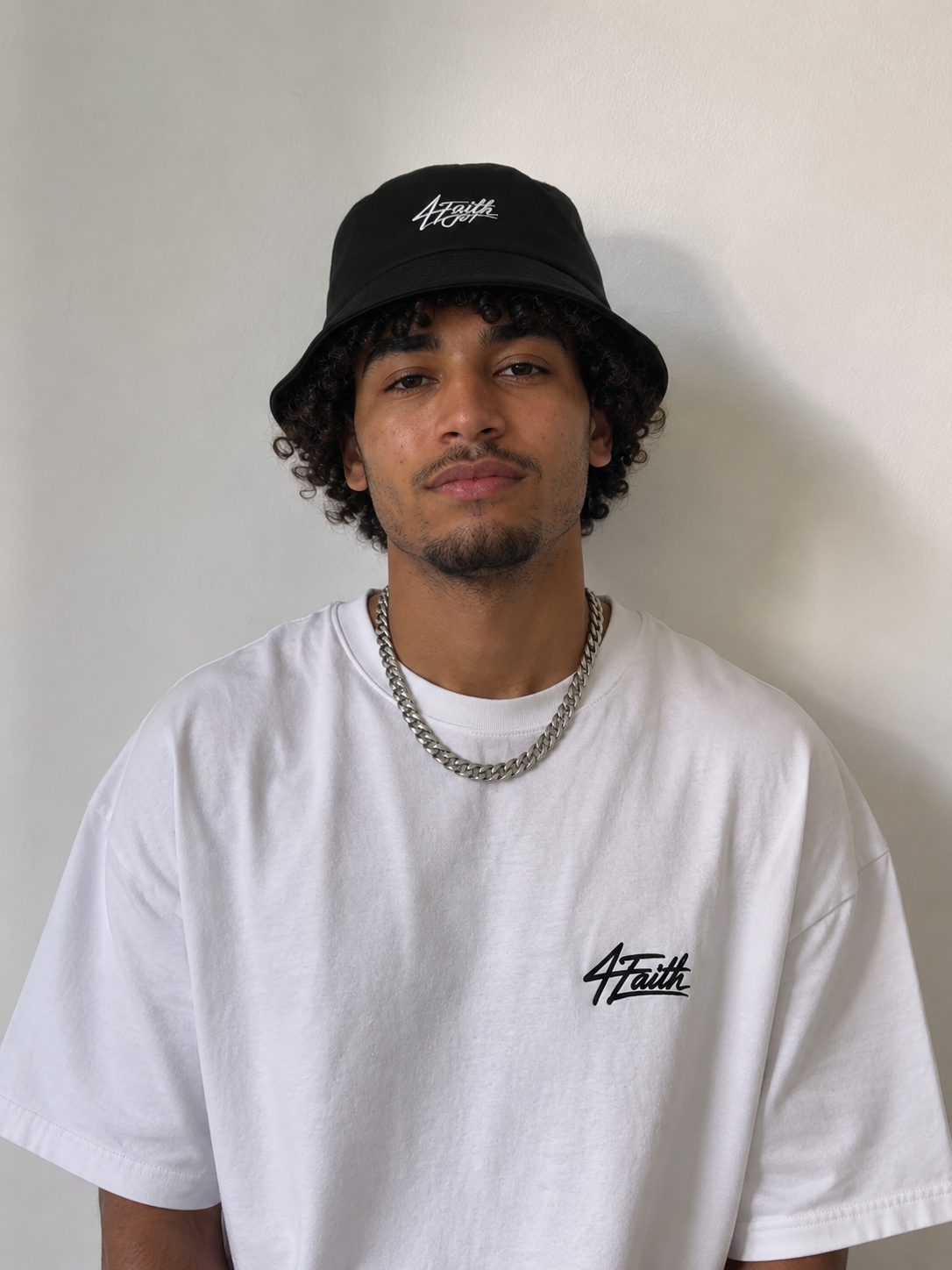 4Faith Signature Bucket Hat – Black