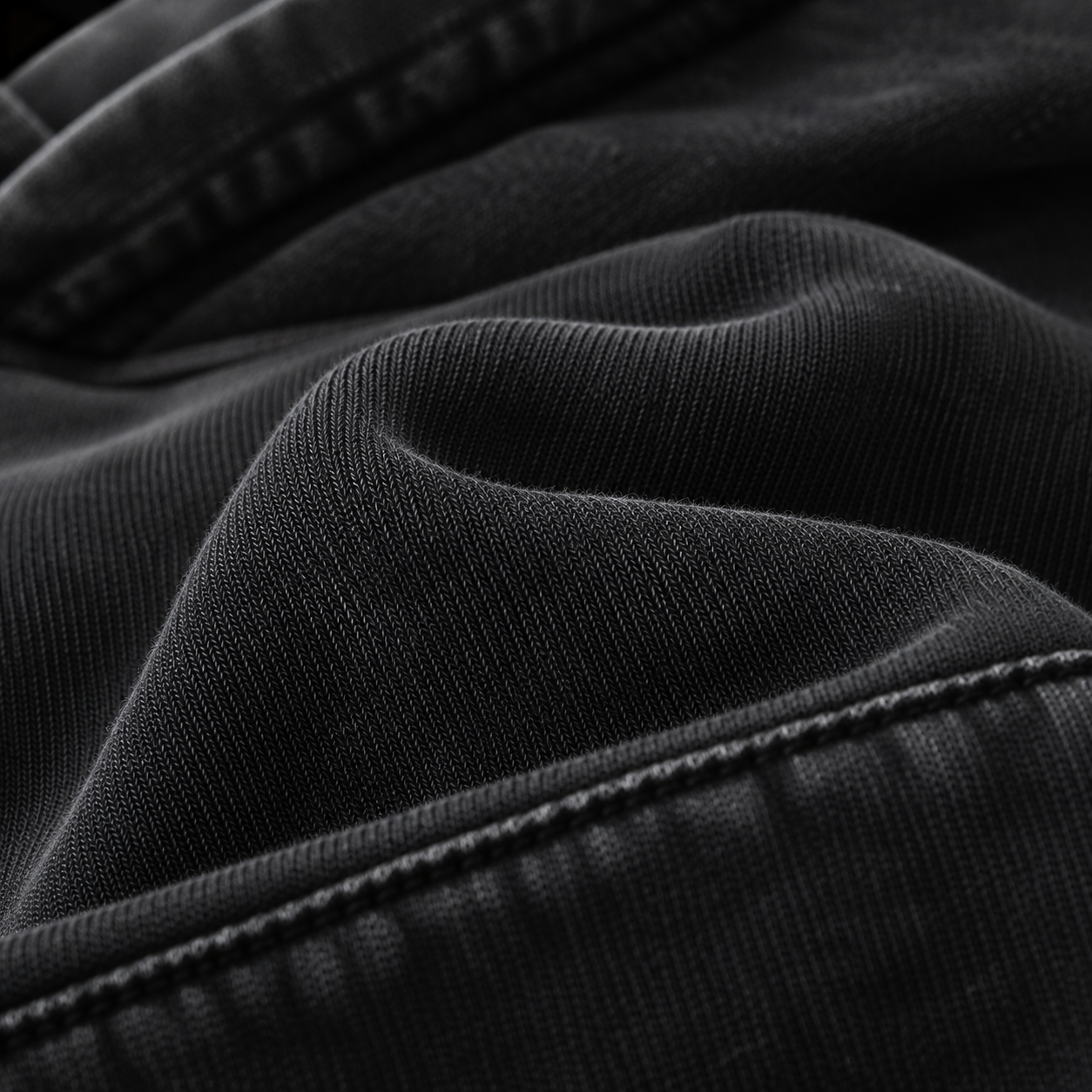 4Faith Vintage Hoodie – Washed Black
