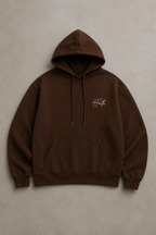 4Faith Oversized Hoodie – Chestnut Brown